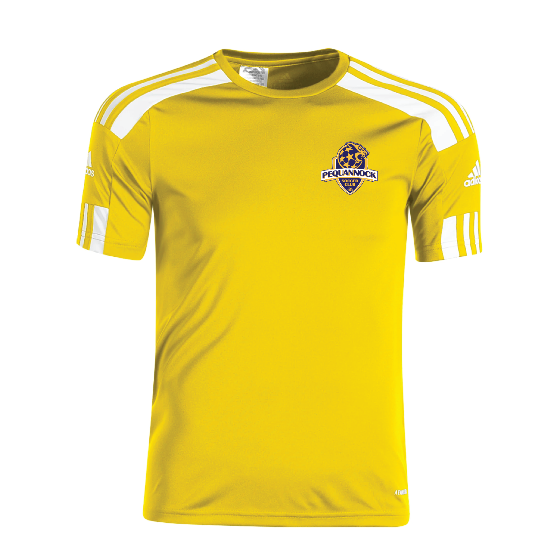 Pequannock SC adidas Squadra 21 Yellow Jersey – Soccer Zone USA