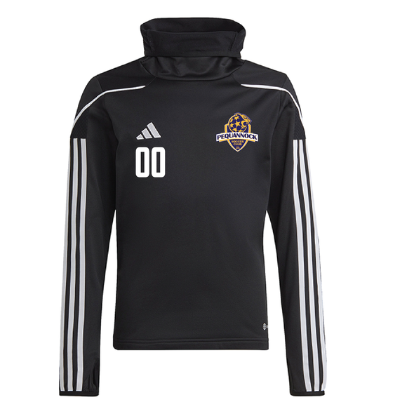 Pequannock SC adidas Tiro 23 Warm Top Black