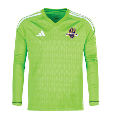 Pequannock SC adidas Tiro 23 Long Sleeve Goalkeeper Jersey Green