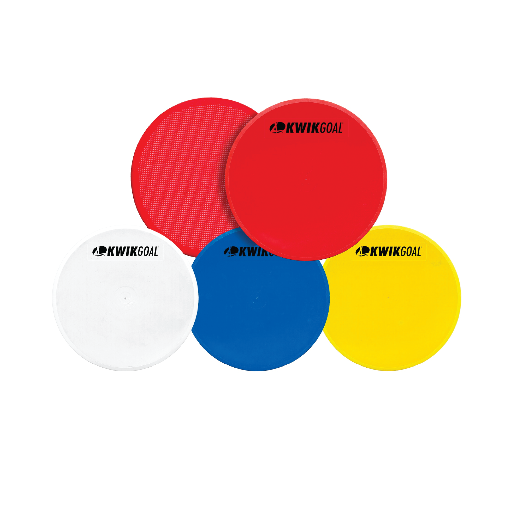 Pflugerville Coaches Kwik Goal Flat Round Markers (10Pack) Soccer