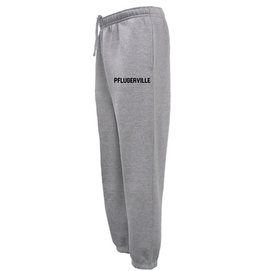 Pflugerville FC FAN Pennant Lifestyle Sweatpant Grey