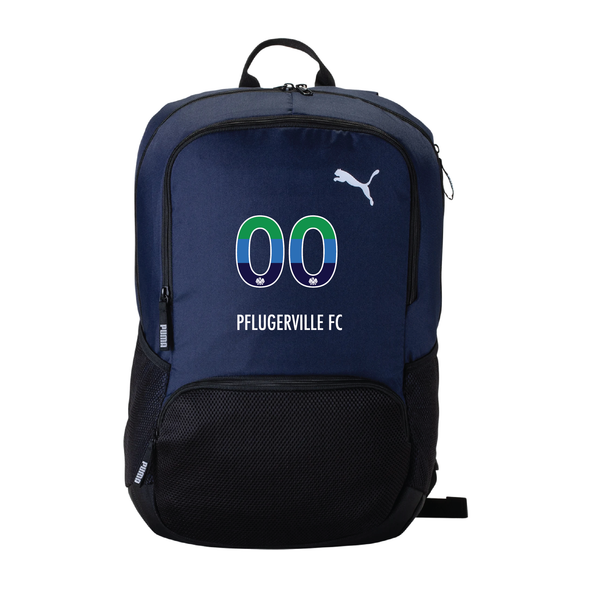 Pflugerville FC Puma Team Goal Backpack Navy