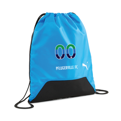 Pflugerville FC Puma Goal Gym Sack Blue/Black