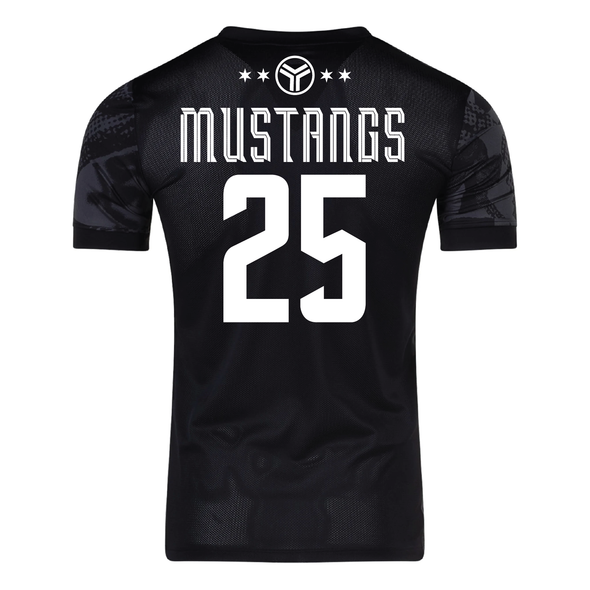 Grand FC Mustangs Nike Precision VII Match Jersey Black