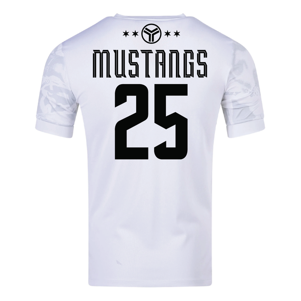 Grand FC Mustangs Nike Precision VII Match Jersey White