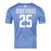 Grand FC Mustangs Nike Precision VII GK Jersey Light Blue