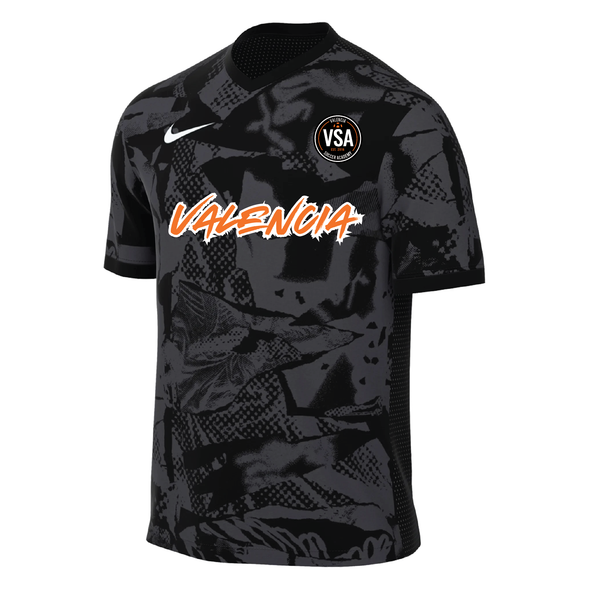 Valencia Nike Precision VII Jersey Black