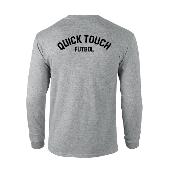 Quick Touch FC Gildan LS Lifestyle T-Shirt Grey