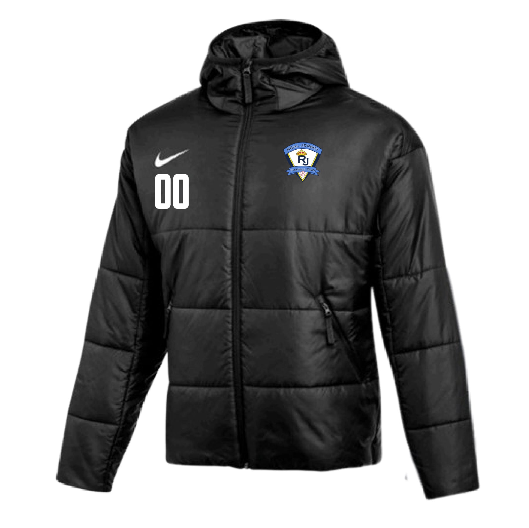 Real NJ FC Nike Therma-Fit Academy Pro 24 Jacket Black – Soccer