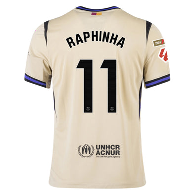 Men's Replica Nike Raphinha Barcelona Away Jersey 25/26