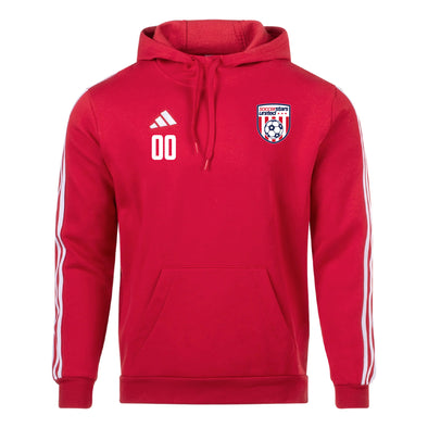 Soccer Stars United Wichita adidas Tiro 23 League Hoodie Red