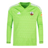 Black River Athletics 2010 and Older adidas Tiro 23 Long Sleeve Goalkeeper Match Jersey Green