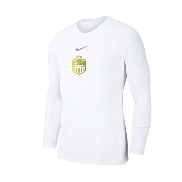 Royal Society Nike Park LS First Layer Compression White