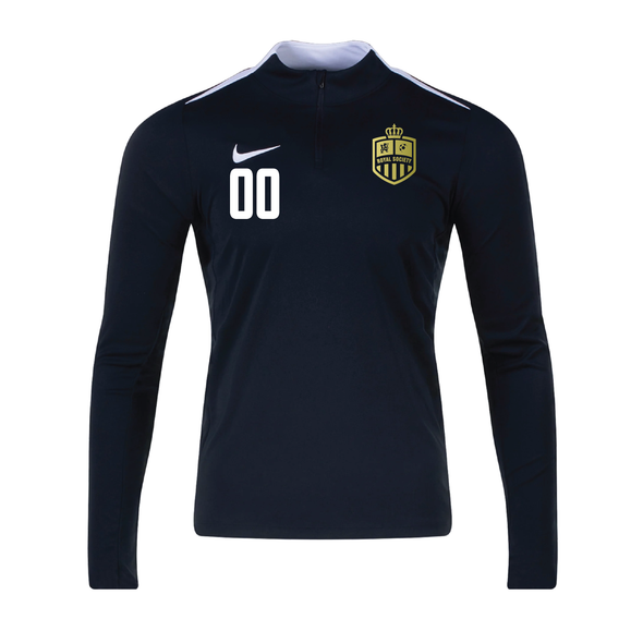 Royal society Nike Academy Pro 24 Training Top Black