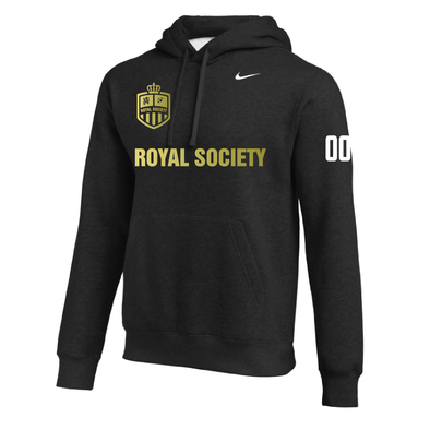 Royal Society Nike Club Hoodie Black