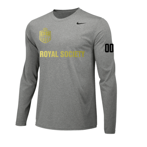 Royal Society Nike Legend LS Shirt Grey