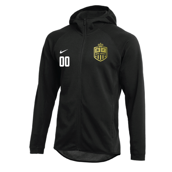 Royal Society Nike Showtime Full-Zip Hoodie Black