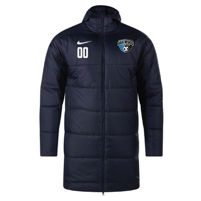 Oakwood SC Nike Therma-Fit Academy Pro 24 SDF Jacket Black