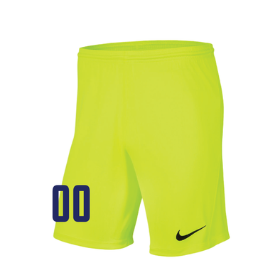 Saint Elizabeth University Nike Park III Short Volt