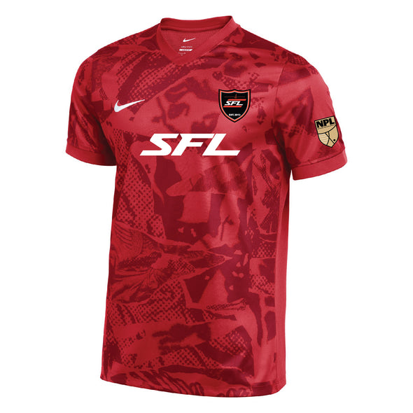 SFL NPL Nike Precision VII Match Jersey Red