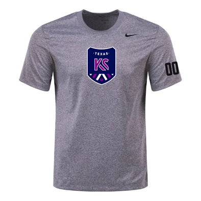 Kaptiva Sports Academy TX FAN Nike Legend SS Shirt Grey