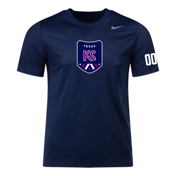 Kaptiva Crush FAN Nike Legend Short Sleeve Shirt Navy