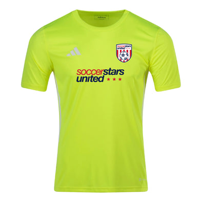 Soccer Stars United Witchita adidas Tabela 23 Practice Jersey Solar Yellow