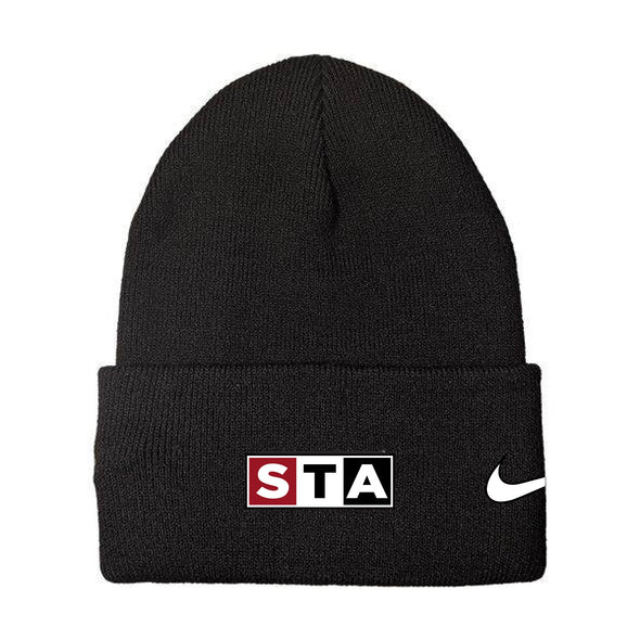 STA Coaches Nike Knit Cuff Beanie - Black