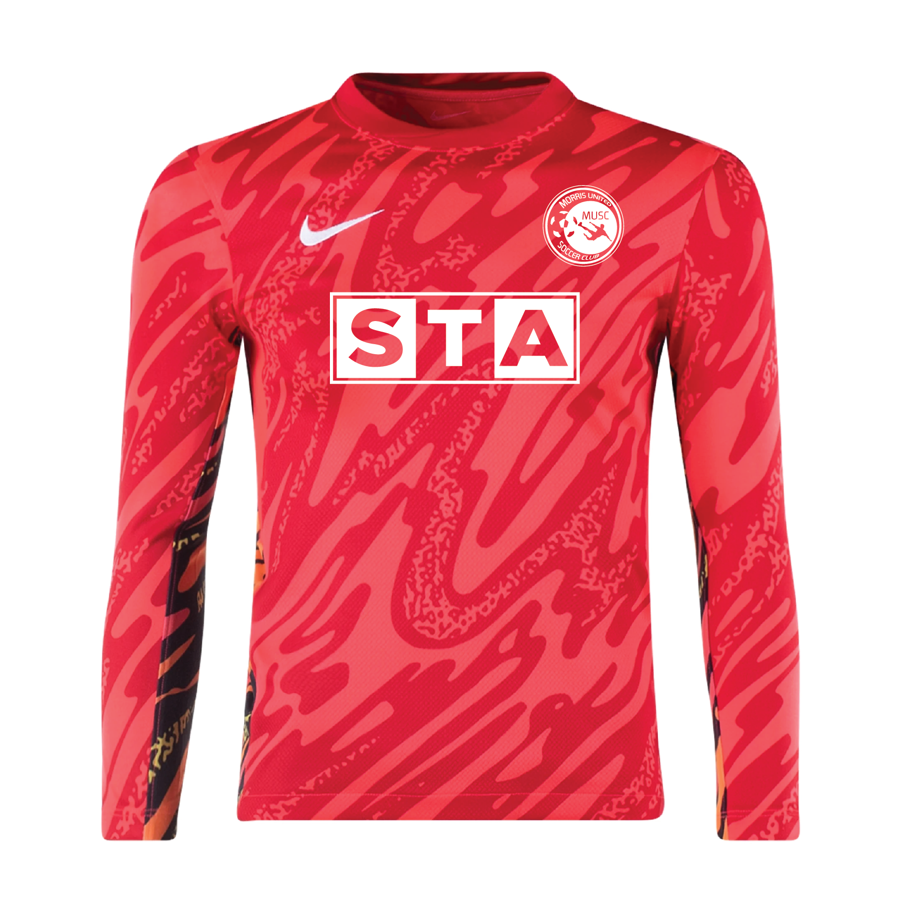 Nike custom goalkeeper jersey shop
