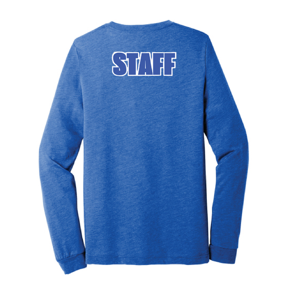 STEAM HS Bella + Canvas Long Sleeve Triblend T-Shirt Royal