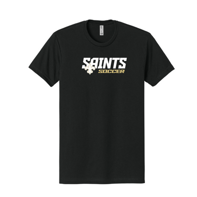 Saints Bella+Canvas Short Sleeve Black Triblend