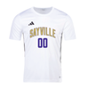 Sayville HS adidas Tabela 23 Jersey White