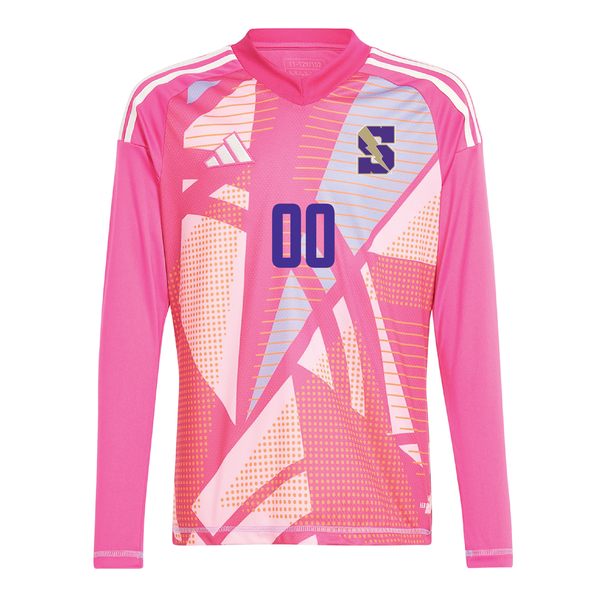 Sayville adidas Tiro 24 Comp LS Goalkeeper Match Jersey Pink