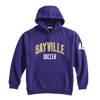 Sayville HS Pennant Super 10 Hoodie Purple