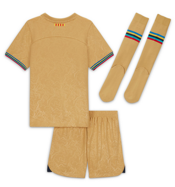 Nike Barcelona Little Boys Away Kit 22/23