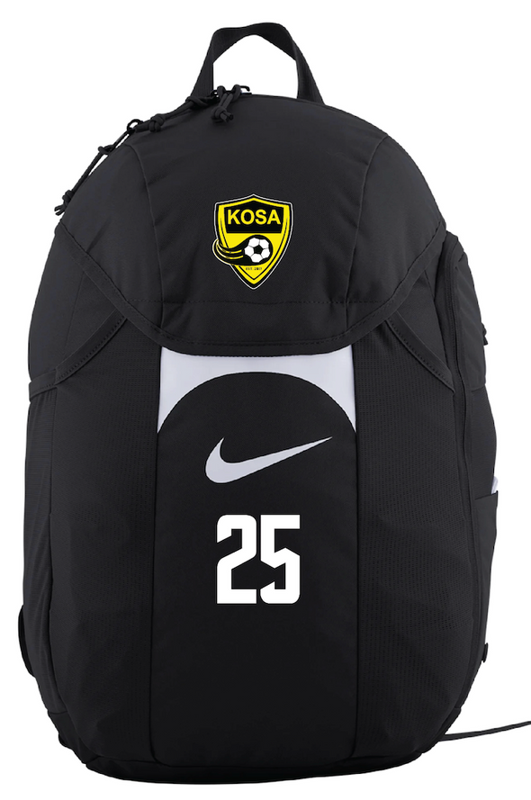 KOSA SC Nike Academy Team Backpack 2.3  Black