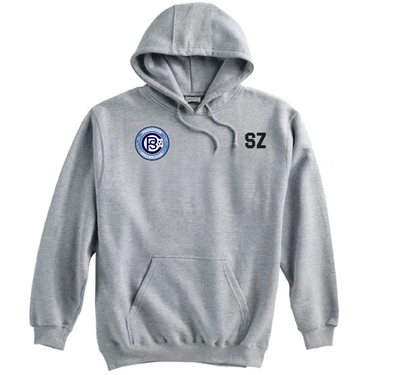Pasadena SC Pennant Super 10 Hoodie Grey