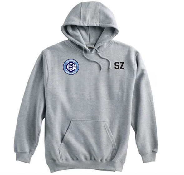 Pasadena SC Pennant Super 10 Hoodie Grey