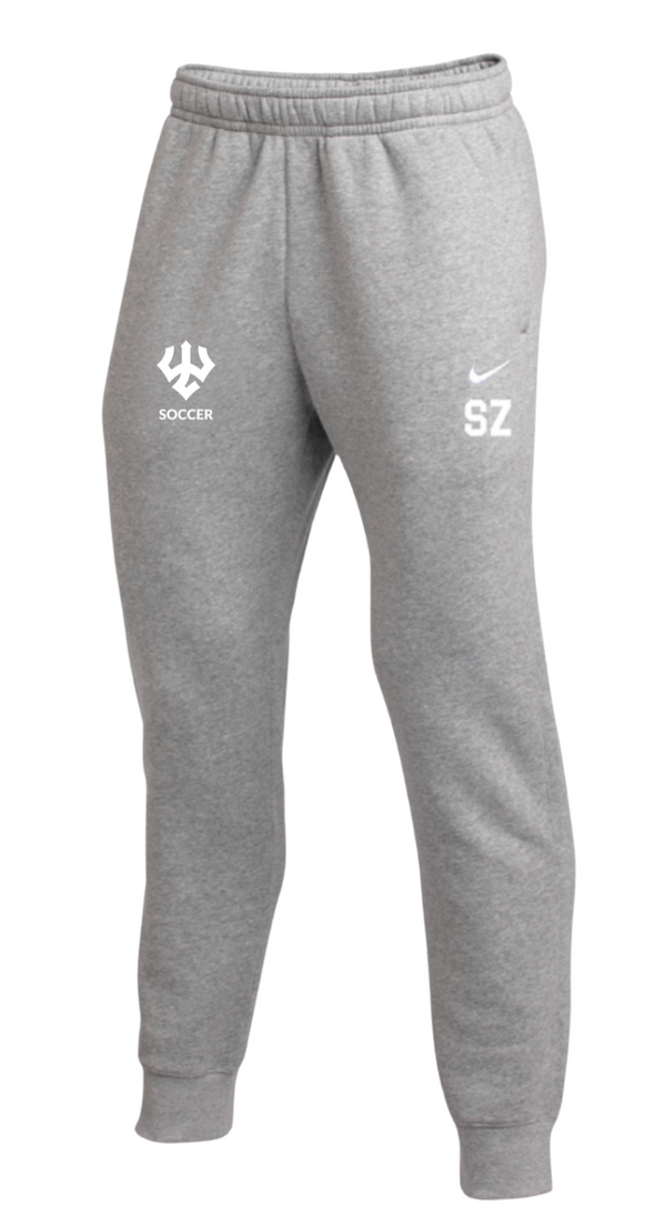 Washington & Lee SC Nike Club Fleece Jogger Pant Grey