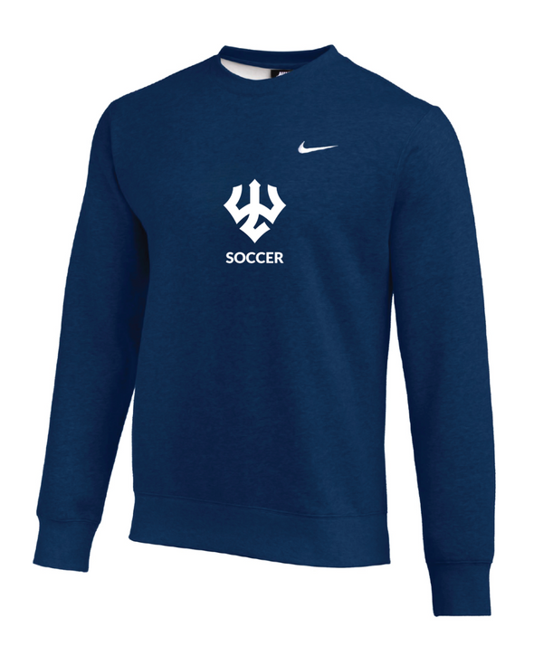 Washington & Lee Nike Team Club Fleece Sweatshirt Navy