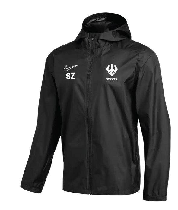 Washington & Lee Nike Storm Rain Jacket Black