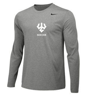 Washington & Lee Nike Legend LS Shirt Grey