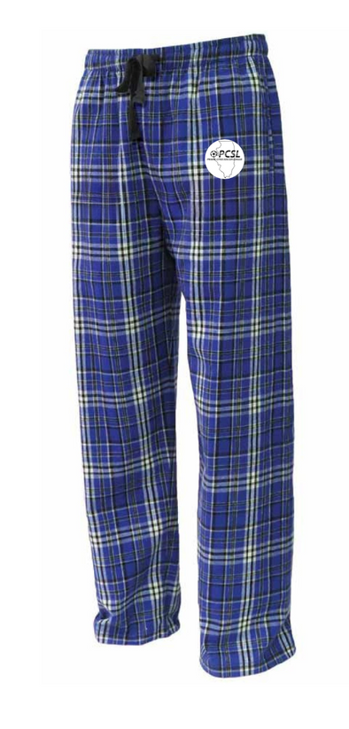 PCSL Pennant Flannel Lifestyle Pajama Pant Royal