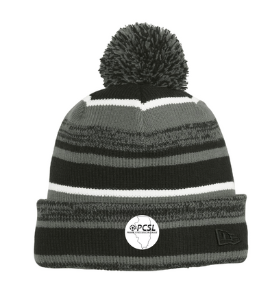 PCSL New Era Sideline Bobble Beanie Black
