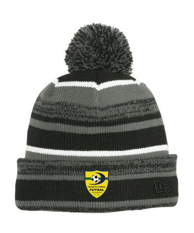 DCFA New Era Sideline Bobble Beanie Black