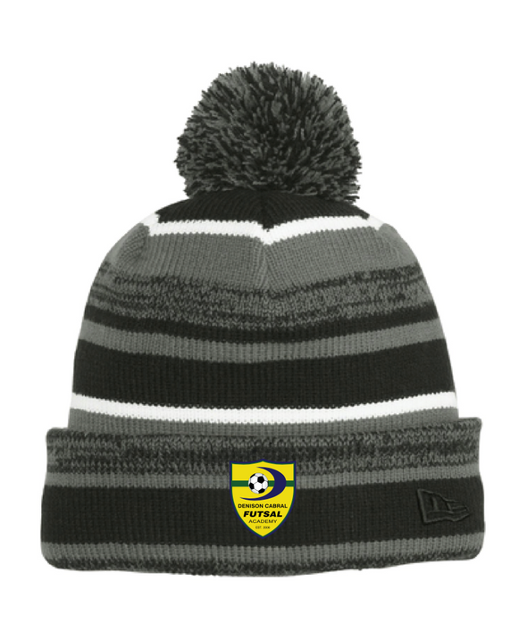 DCFA New Era Sideline Bobble Beanie Black