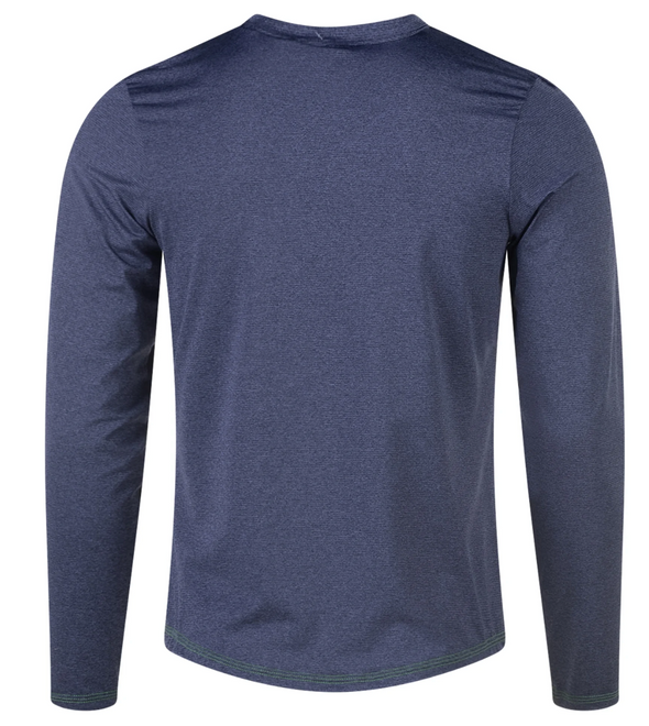 CIU PITCH Performance Rabona Long Sleeve Crew Neck Navy (high quality/athleisure)