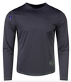 Kaptiva PITCH Performance Rabona Long Sleeve Crew Neck Dark Grey (high quality/athleisure)