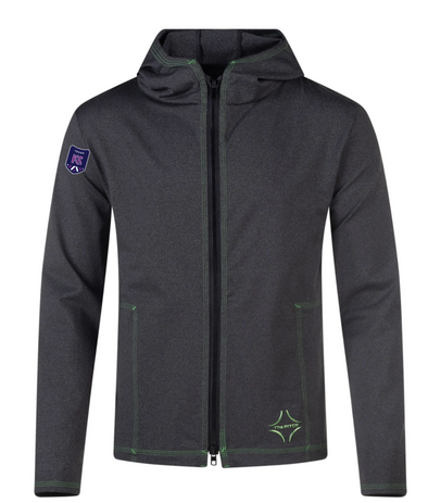 Kaptiva PITCH Performance Tribuna Full Zip Hoodie Dark Grey (high quality/athleisure)