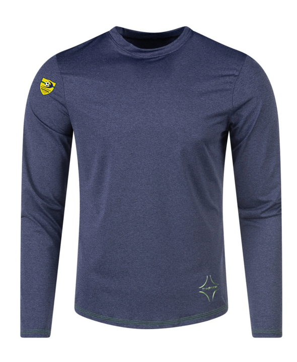 DCFA PITCH Performance Rabona Long Sleeve Crew Neck Navy (high quality/athleisure)